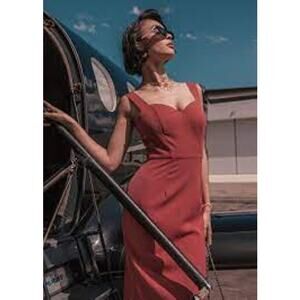 JessaKae gwen dress in burgandy